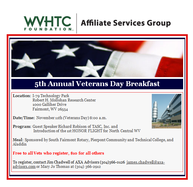 2013 Veterans Day Breakfast